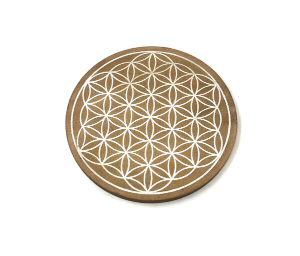 Shreyshti Wooden Grid Flower of Life approx 6"